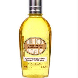New Almond Shower Oil by LOccitane for Unisex - 8.4 oz Shower Oil